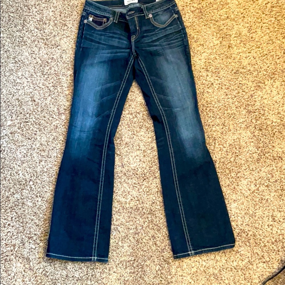 Like new MEK dark wash jeans!